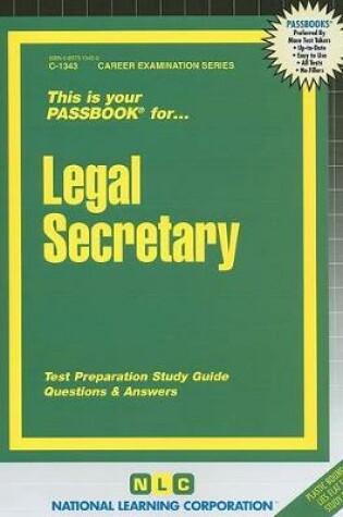 Cover of Legal Secretary