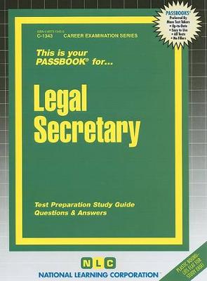 Book cover for Legal Secretary