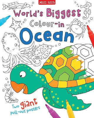 Book cover for World's Biggest Colour-in Ocean