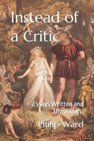 Cover of Instead of a Critic