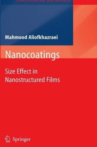 Cover of Nanocoatings