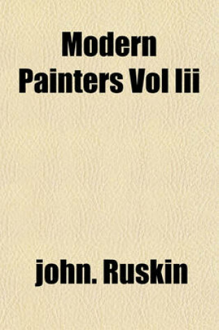 Cover of Modern Painters Vol III