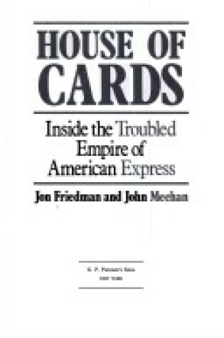 Cover of House of Cards