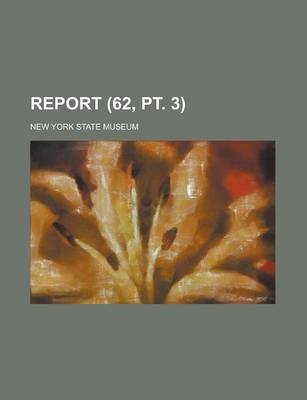 Book cover for Report (Volume 62, PT. 3)