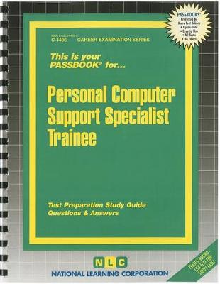 Book cover for Personal Computer Support Specialist Trainee