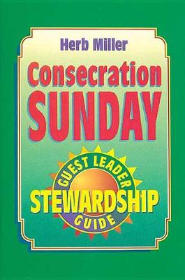 Book cover for Consecration Sunday Stewardship Program