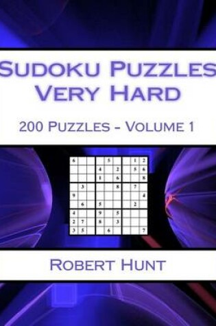 Cover of Sudoku Puzzles Very Hard Volume 1