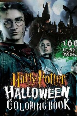 Cover of Harry Potter Halloween Coloring Book