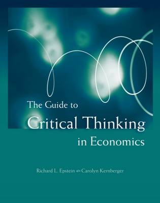 Book cover for The Guide to Critical Thinking in Economics