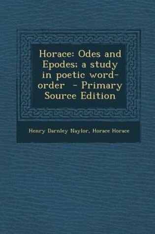 Cover of Horace