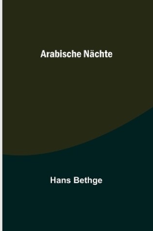 Cover of Arabische Nächte