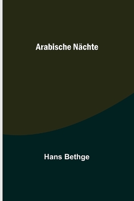 Book cover for Arabische Nächte