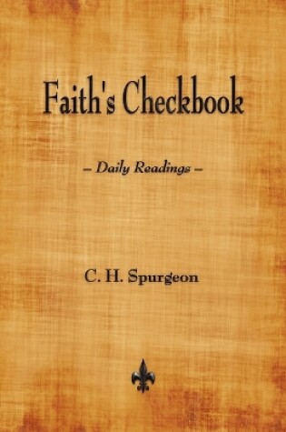 Cover of Faith's Checkbook