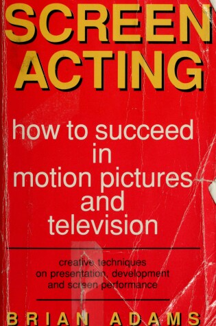 Cover of Screen Acting