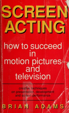 Book cover for Screen Acting