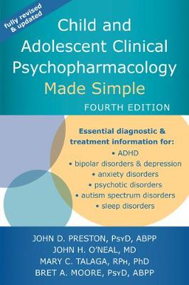 Cover of Child and Adolescent Clinical Psychopharmacology Made Simple