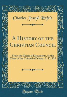 Book cover for A History of the Christian Council