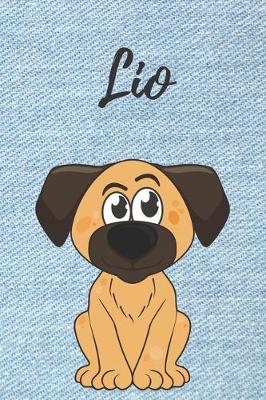 Book cover for Lio Notizbuch Hunde / Malbuch / Tagebuch DIN A5