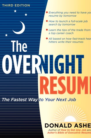 Cover of The Overnight Resume, 3rd Edition