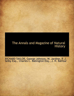 Book cover for The Annals and Magazine of Natural History