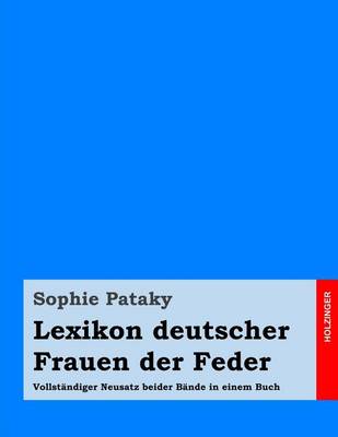 Book cover for Lexikon deutscher Frauen der Feder