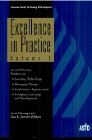 Cover of Excellence in Practice Vol 1