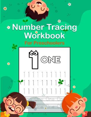 Book cover for Number Tracing Workbook for Preschoolers