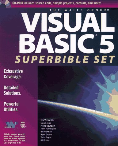 Book cover for VISUAL BASIC 5 SUPERBIBLE SET