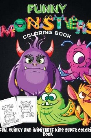 Cover of Funny Monsters Coloring Book
