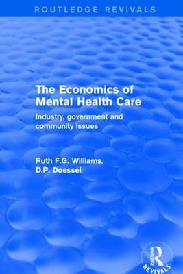 Book cover for Revival: The Economics of Mental Health Care (2001)