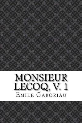 Book cover for Monsieur Lecoq, V. 1