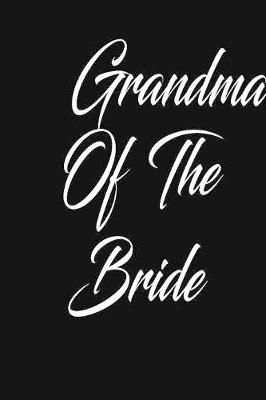 Book cover for grandma of the bride