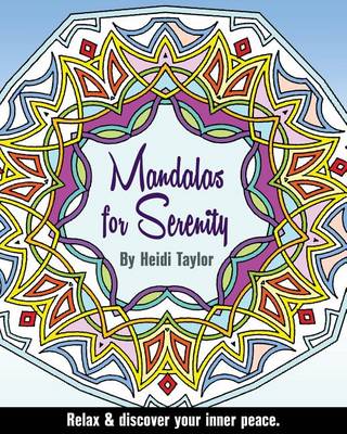 Book cover for Mandalas for Serenity