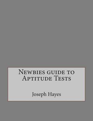 Book cover for Newbies Guide to Aptitude Tests