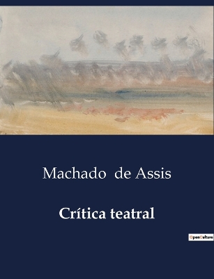 Book cover for Cr�tica teatral