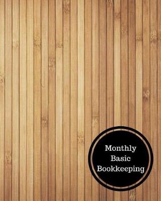 Book cover for Monthly Basic Bookkeeping