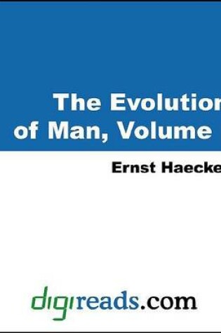 Cover of The Evolution of Man, Volume I