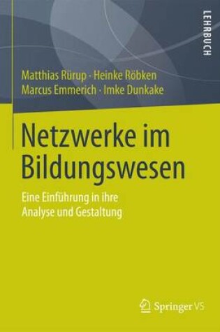 Cover of Netzwerke Im Bildungswesen