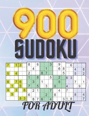 Book cover for 900 Sudoku for Adult