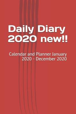 Book cover for Daily Diary 2020 new!!