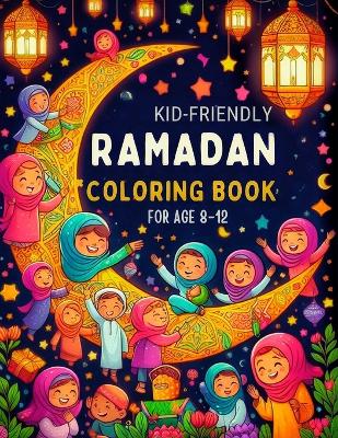 Book cover for Kid-Friendly Ramadan Coloring Book