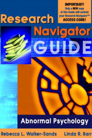 Cover of Research Navigator Guide for Abnormal Psychology (Valuepack item only)