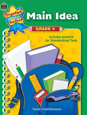 Book cover for Main Idea, Grade 4