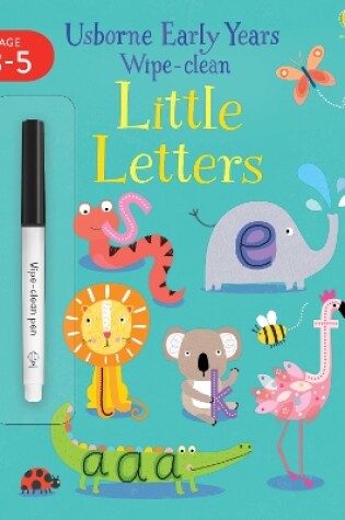 Cover of Early Years Wipe-Clean Little Letters