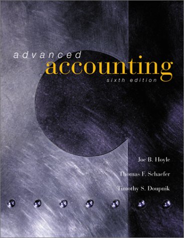 Book cover for Advanced Accounting with Update (Shrinkwrapped)