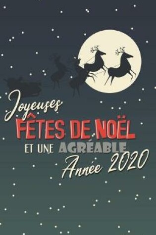 Cover of Joyeuses Fetes de Noel et une agreable Annee 2020