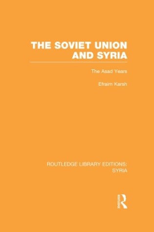 Cover of The Soviet Union and Syria