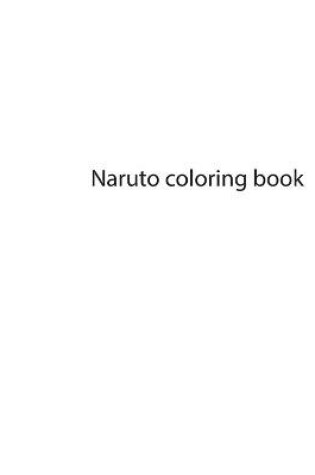 Cover of Naruto coloring book