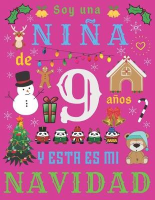 Book cover for Soy una nina de 9 anos y esta es mi Navidad