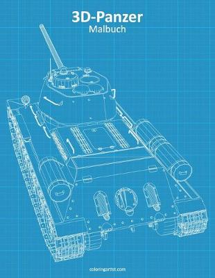 Book cover for 3D-Panzer-Malbuch